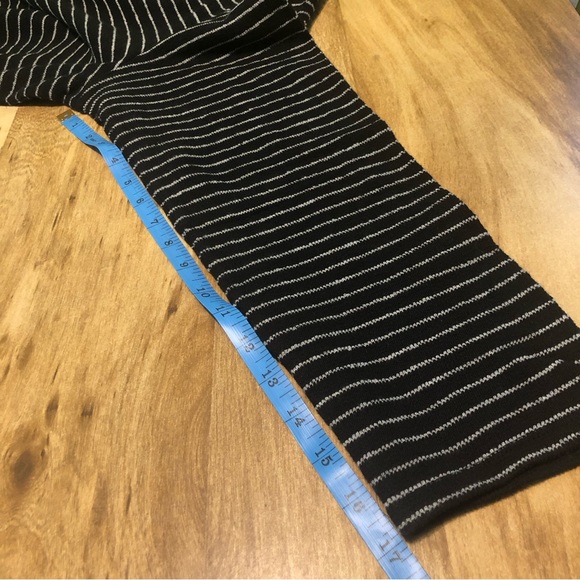 J. Jill Heavy Cotton 3/4 Sleeve Pullover Tunic Stripes Large - Picture 11 of 13